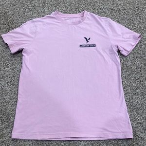 American Eagle Super Soft Icon T-Shirt Size Small Pink